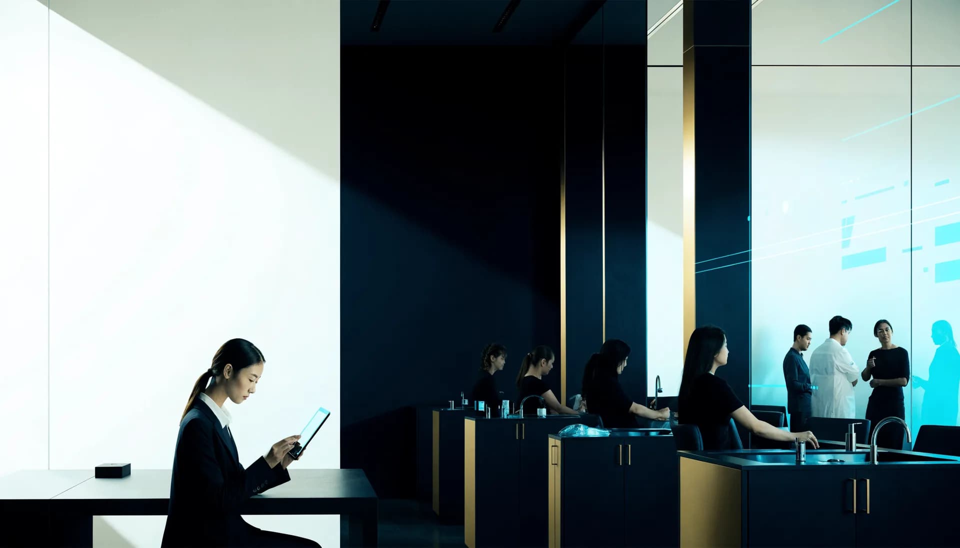 Salon and wellness appointment operations operational environment