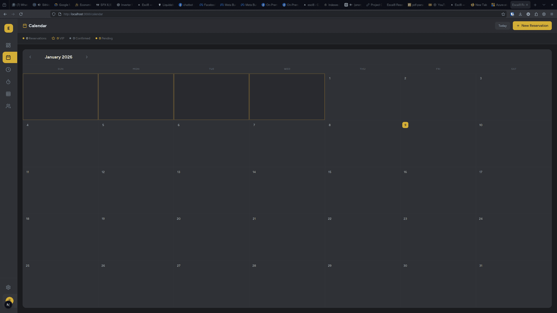 Escl8 Analytics Dashboard